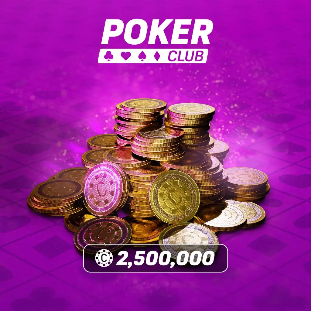 Poker Club: 2,500,000 Poker Chips — POKER CLUB