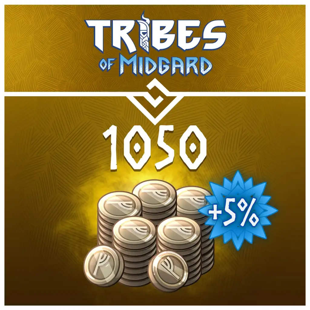 Tribes of Midgard – 1,050 Platinum Coins PS4 and PS5 — Tribes of Midgard