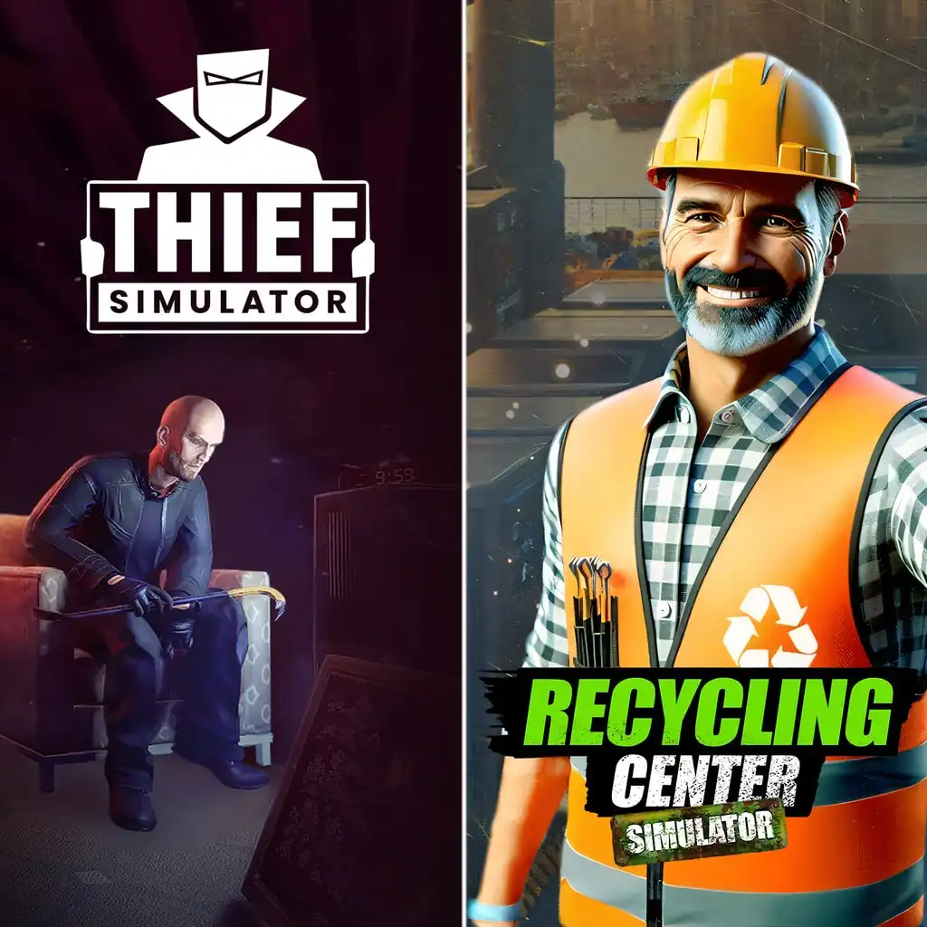 Recycling Center Simulator & Thief Simulator — PS4/PS5 ფასი საქართველოში