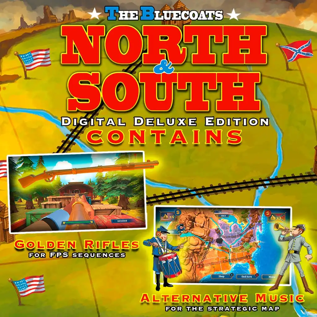 The Bluecoats: North & South - Digital Deluxe Edition Bonuses — The Bluecoats: North & South
