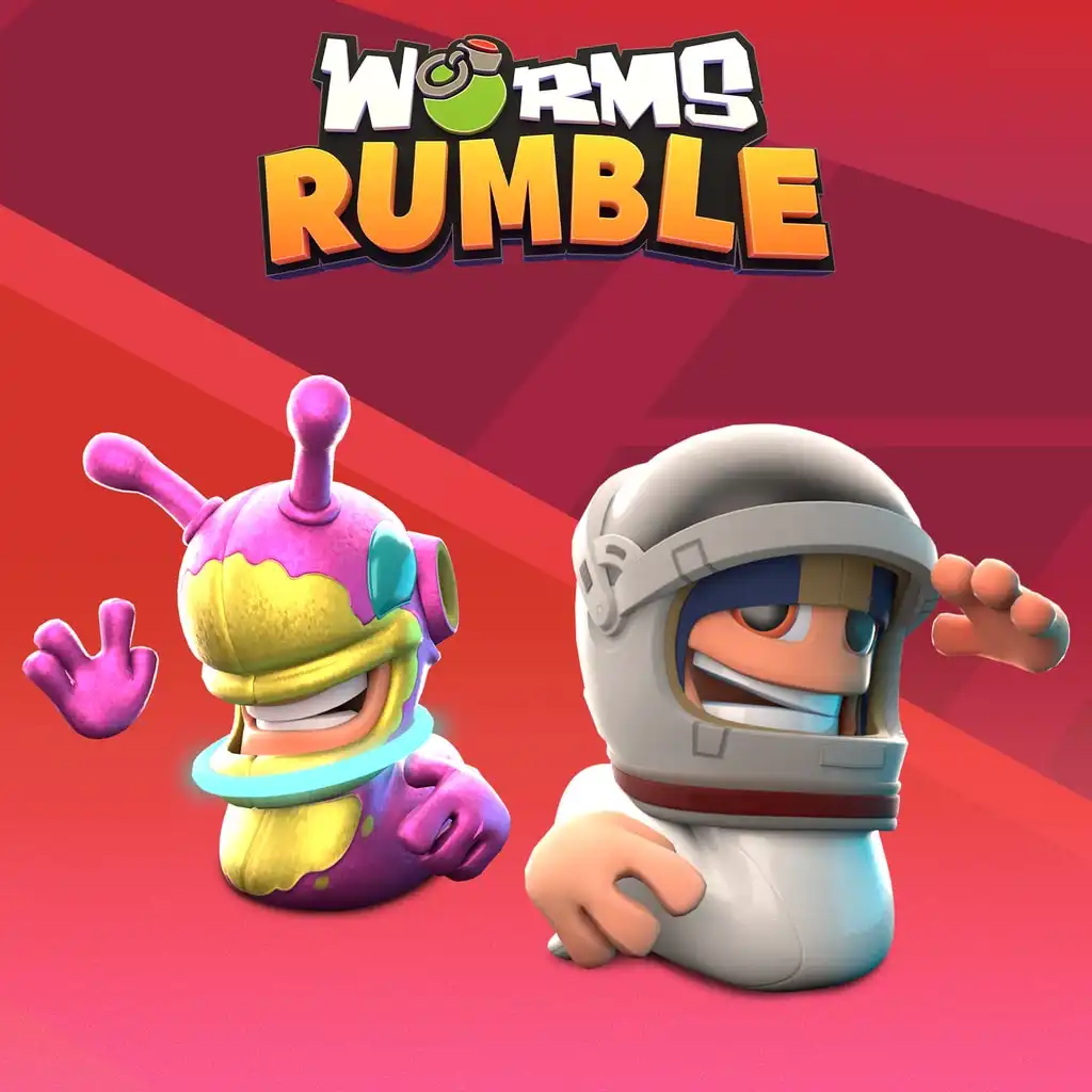 Worms Rumble - Spaceworm and Alien Double Pack — Worms Rumble