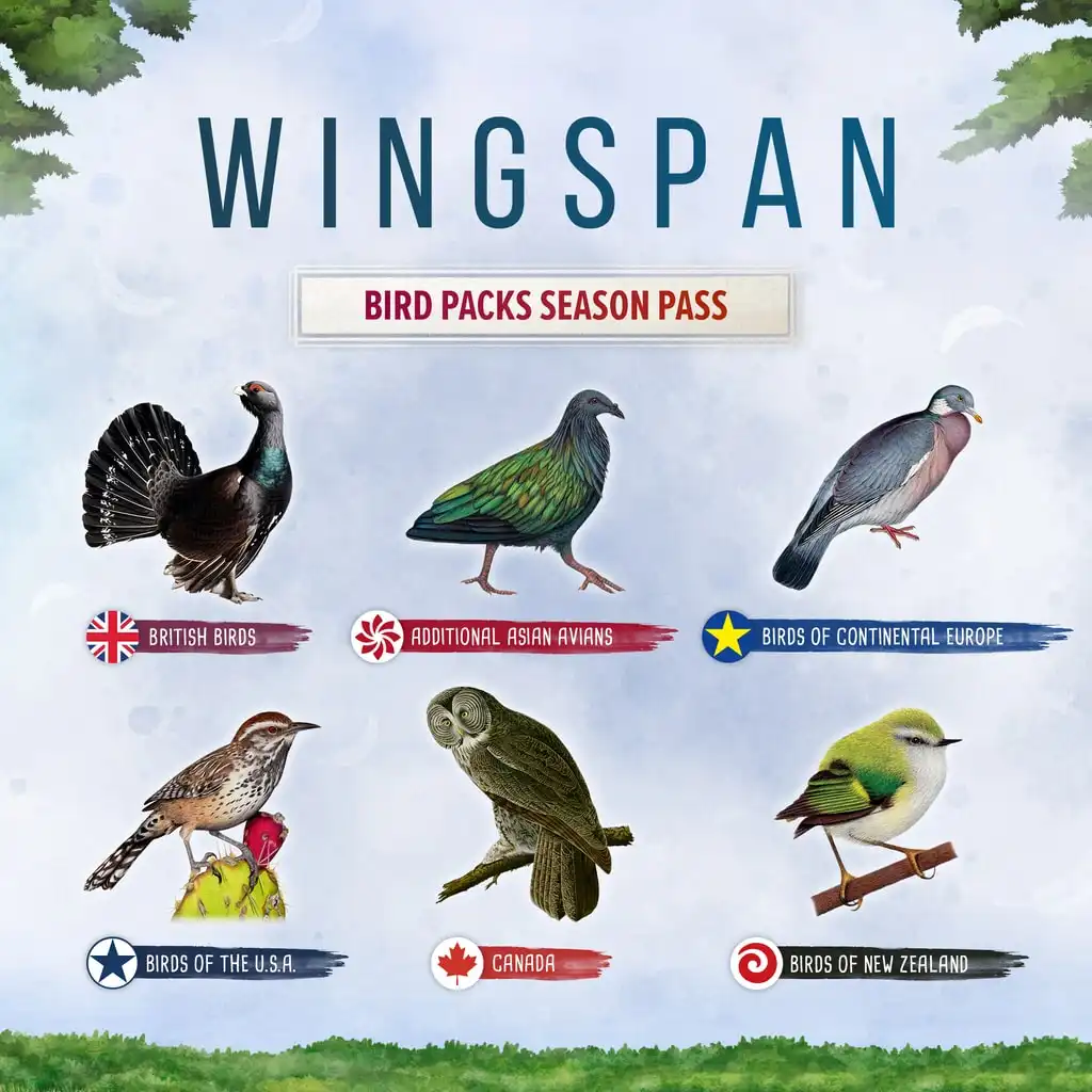 Wingspan: Bird Packs Season Pass PS4 & PS5 — Wingspan