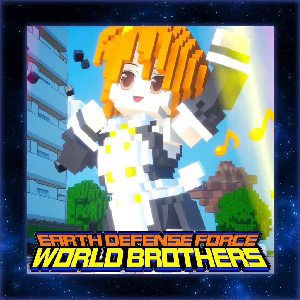 Hostess Setsu from Dream Club, Giving the EDF a Try!? — EARTH DEFENSE FORCE: WORLD BROTHERS