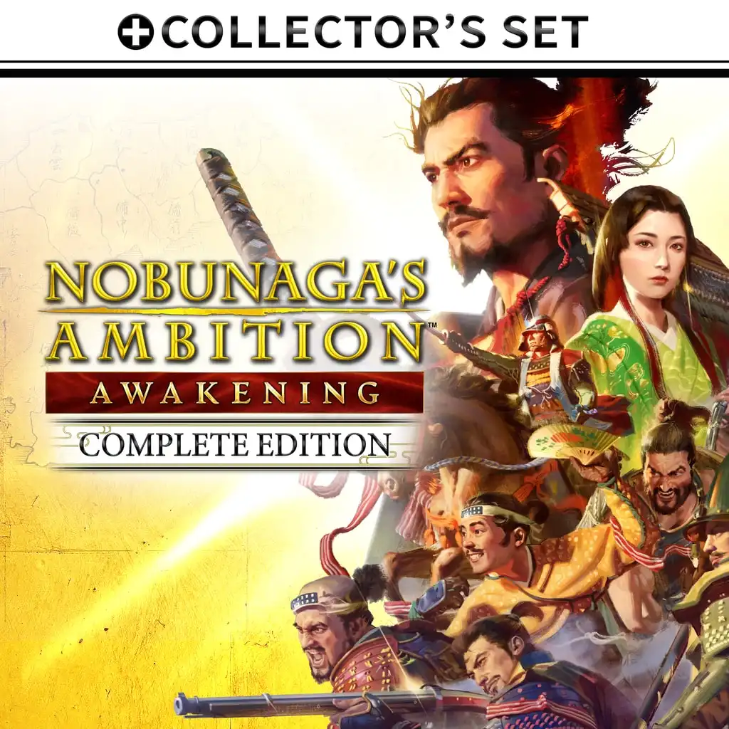 NOBUNAGA'S AMBITION: Awakening Complete Edition + Collector's Set — PS4/PS5 ფასი საქართველოში