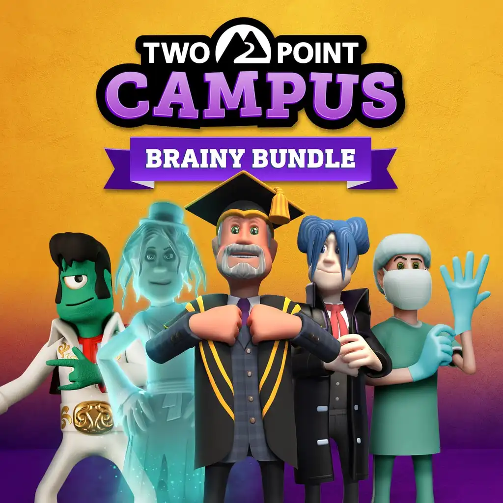 Two Point Campus - Brainy Bundle — PS4/PS5 ფასი საქართველოში