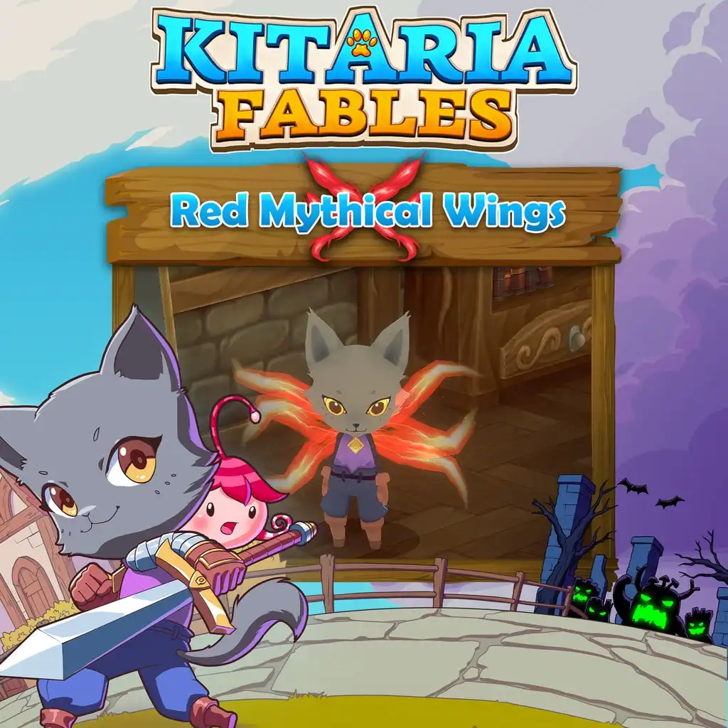Red Mythical Wings — Kitaria Fables