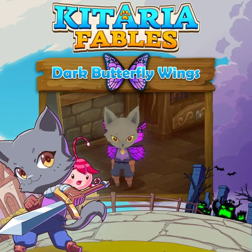 Dark Butterfly Wings — Kitaria Fables