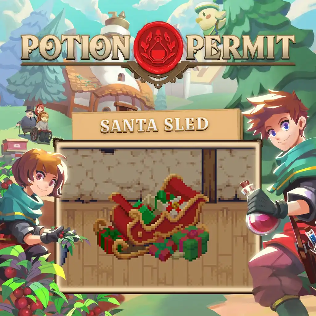 Potion Permit - Santa Sled — Potion Permit