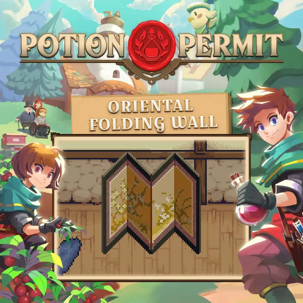 Potion Permit - Oriental Folding Wall — Potion Permit