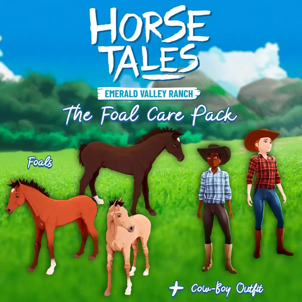 Horse Tales: Emerald Valley Ranch - The Foal Care Pack — Horse Tales: Emerald Valley Ranch
