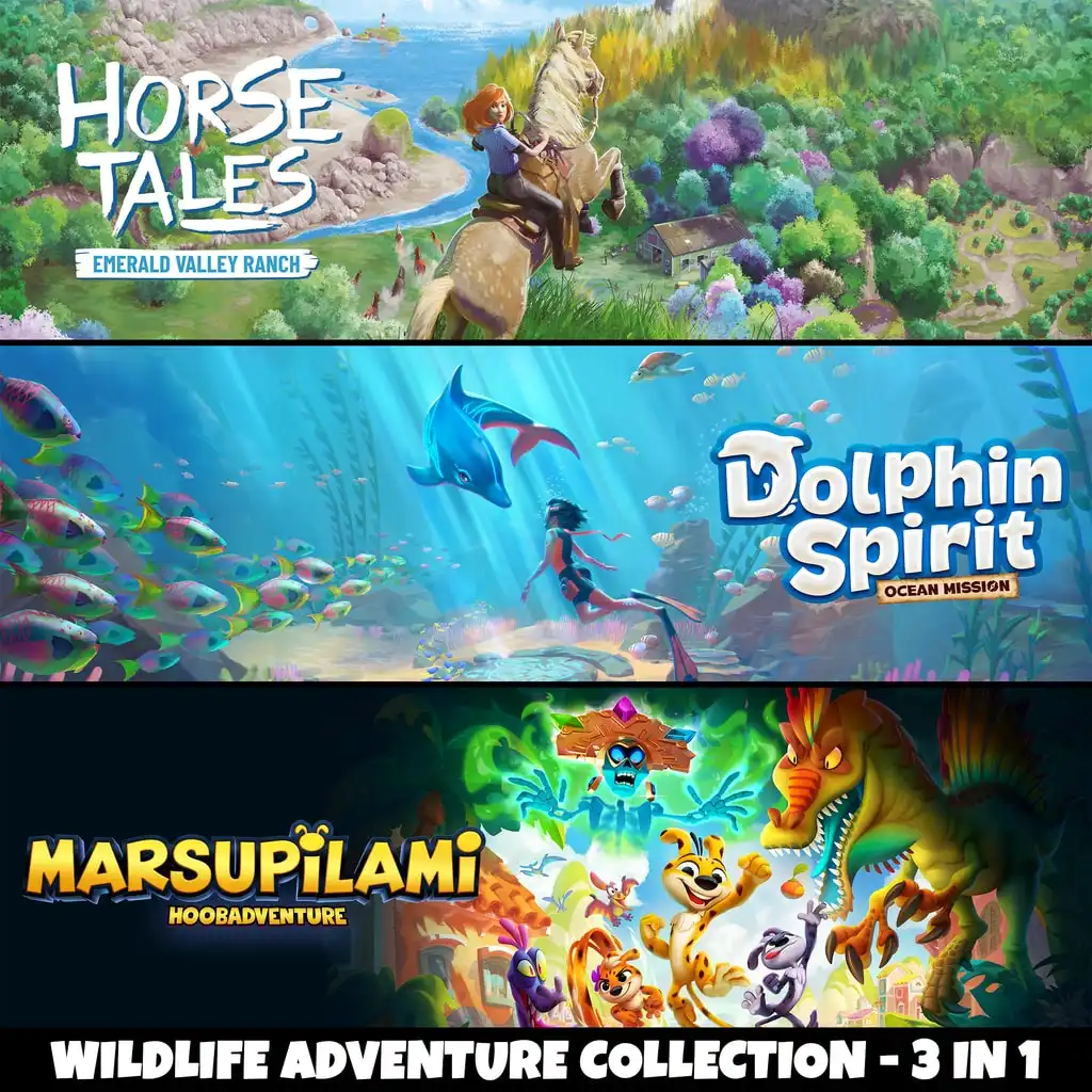 Wildlife Adventures Collection – 3 in 1 — Horse Tales: Emerald Valley Ranch