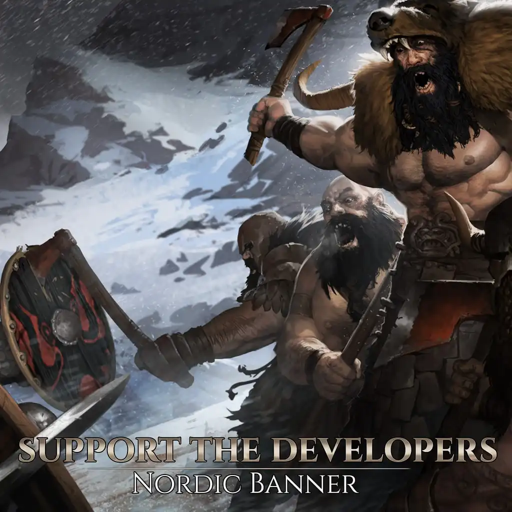 Battle Brothers – Support the Developers & Nordic Banner — Battle Brothers