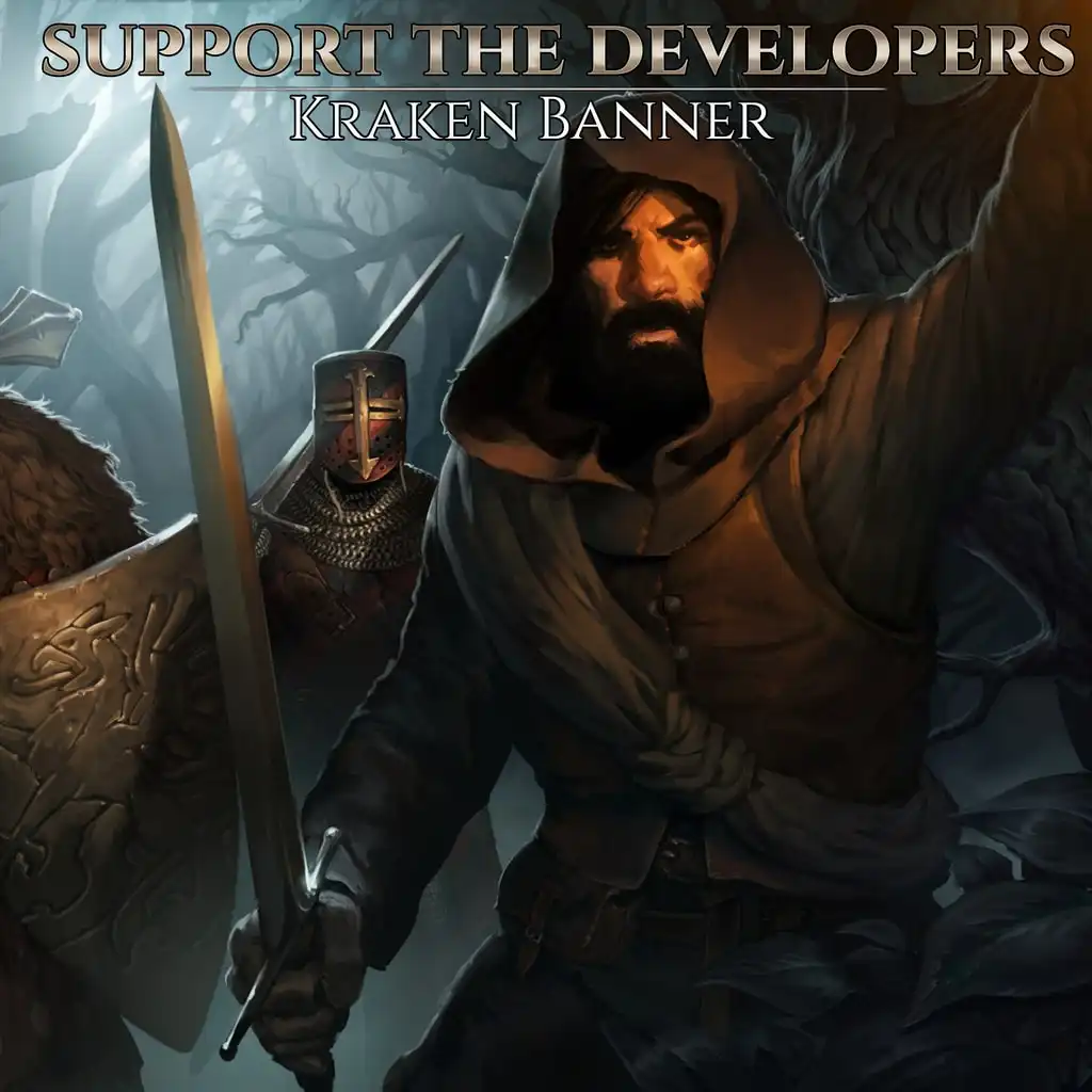 Battle Brothers – Support the Developers & Kraken Banner — Battle Brothers