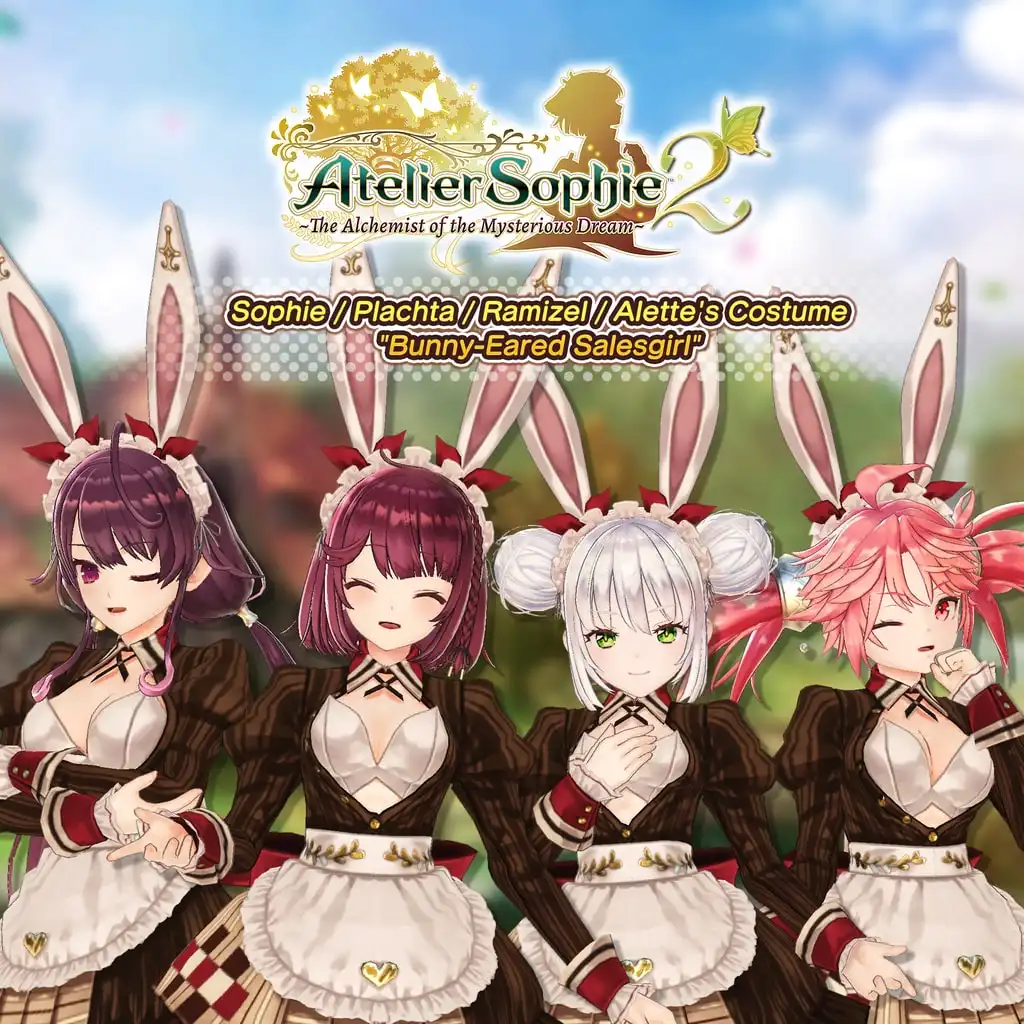 Sophie/Plachta/Ramizel/Alette's Costume "Bunny-Eared Salesgirl" — Atelier Sophie 2: The Alchemist of the Mysterious Dream