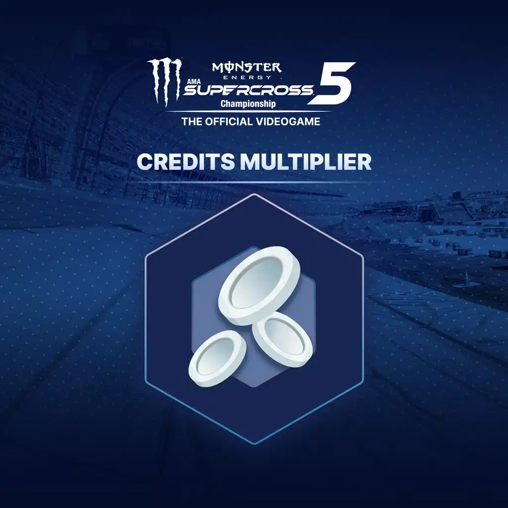 Monster Energy Supercross 5 - Credits Multiplier — Monster Energy Supercross - The Official Videogame 5 PS4 & PS5