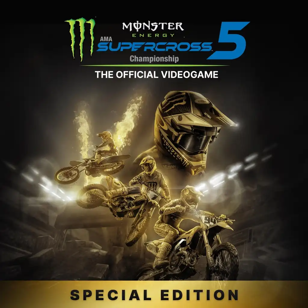 Monster Energy Supercross 5 - Special Edition PS4 & PS5 — Monster Energy Supercross - The Official Videogame 5 PS4 & PS5