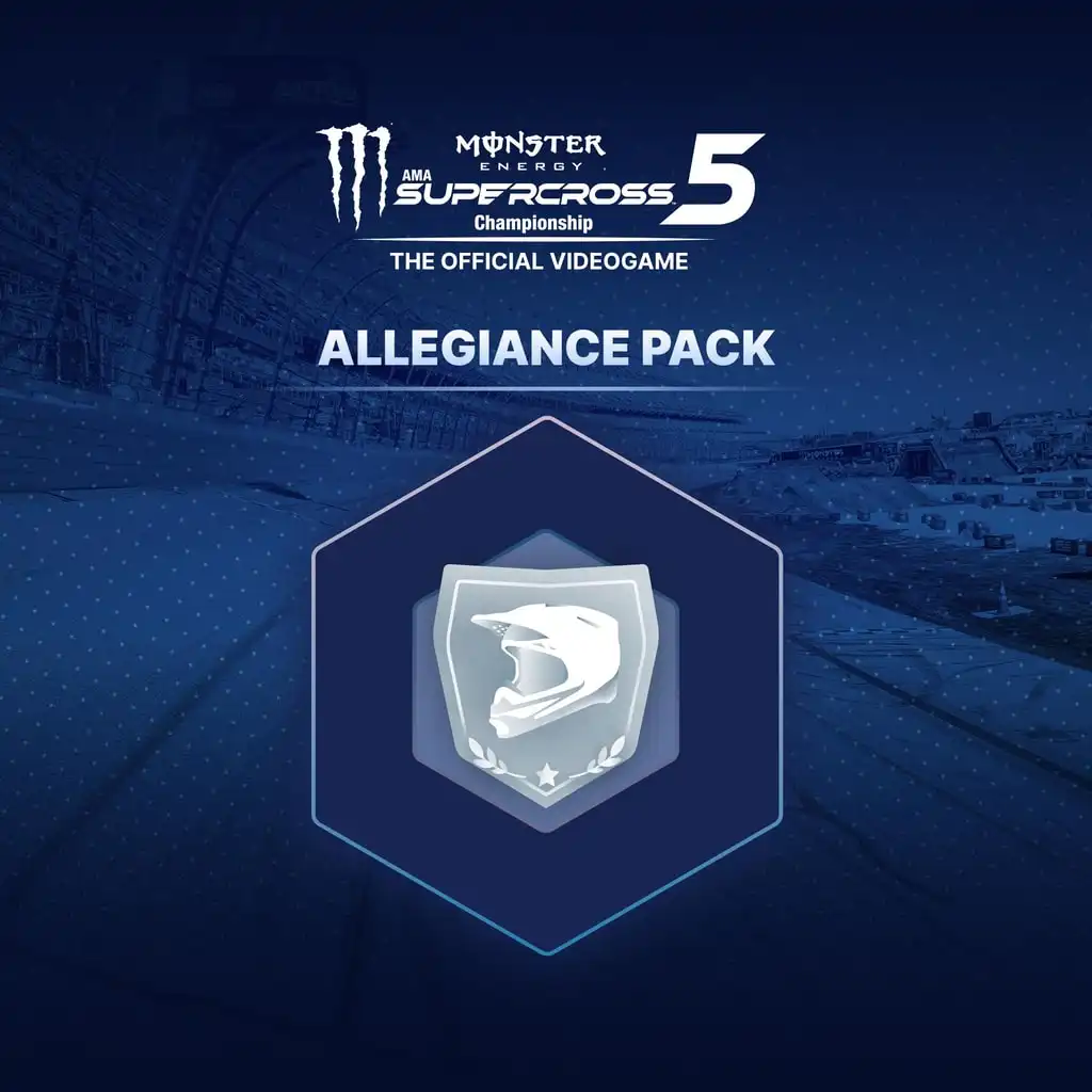 Monster Energy Supercross 5 - Allegiance Pack — Monster Energy Supercross - The Official Videogame 5 PS4 & PS5