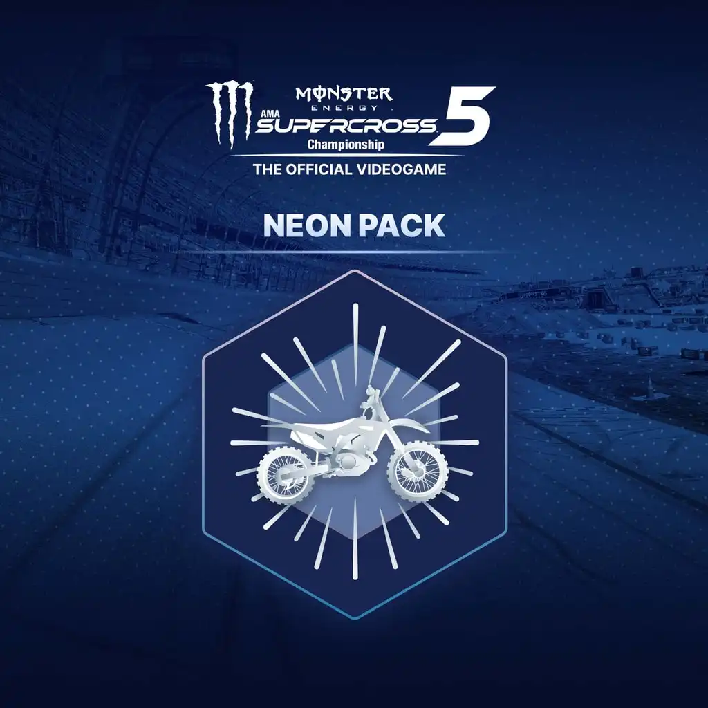 Monster Energy Supercross 5 - Neon Pack — Monster Energy Supercross - The Official Videogame 5 PS4 & PS5
