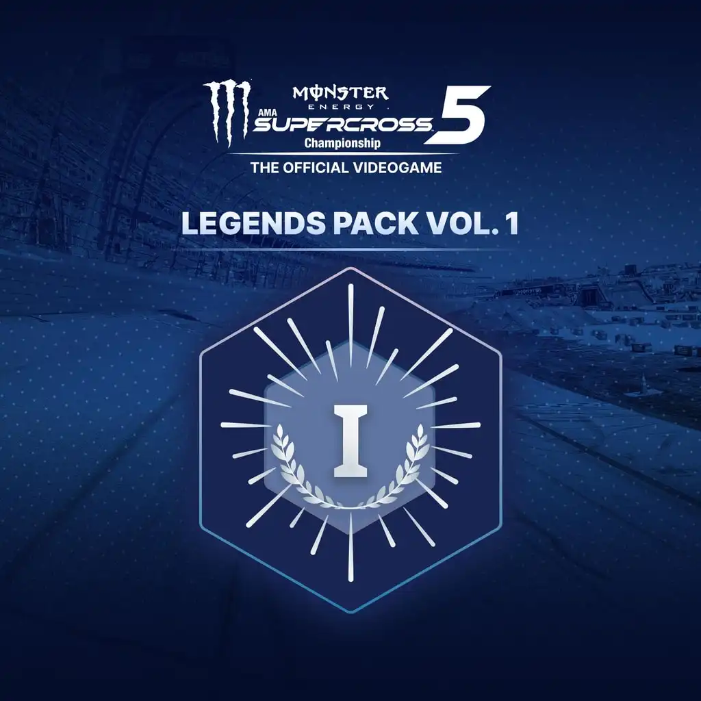 Monster Energy Supercross 5 - Legends Pack Vol. 1 — Monster Energy Supercross - The Official Videogame 5 PS4 & PS5
