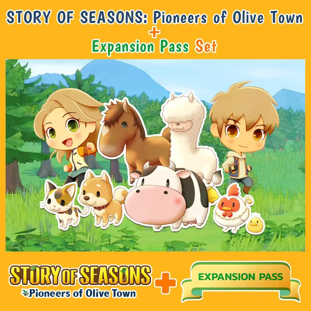 STORY OF SEASONS: Pioneers of Olive Town + Expansion Pass Set — STORY OF SEASONS: Pioneers of Olive Town