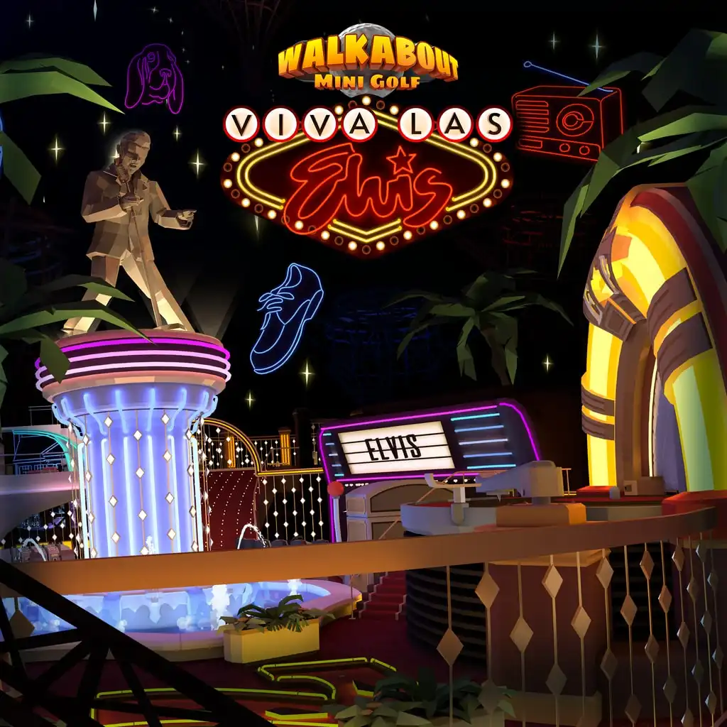 Walkabout Mini Golf - Viva Las Elvis — Walkabout Mini Golf