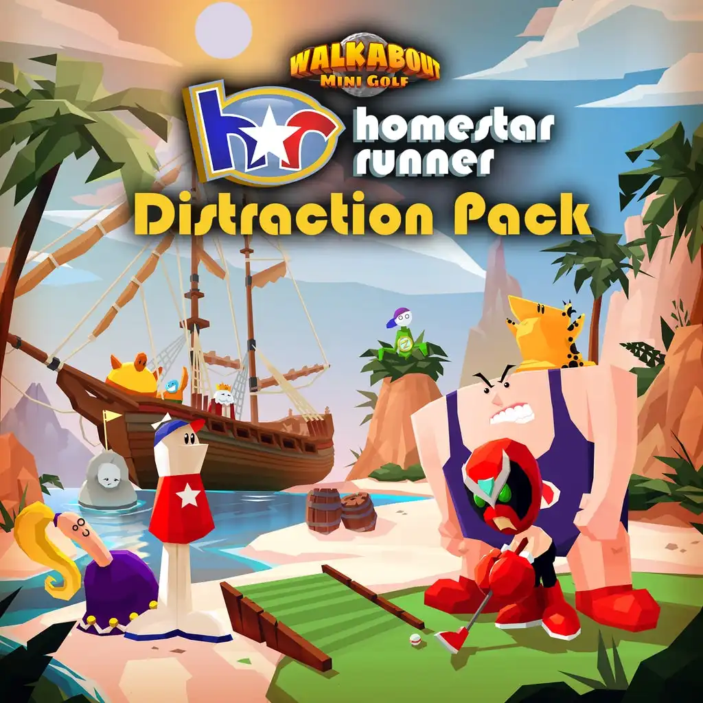 Walkabout Mini Golf - Homestar Runner Distraction Pack — Walkabout Mini Golf