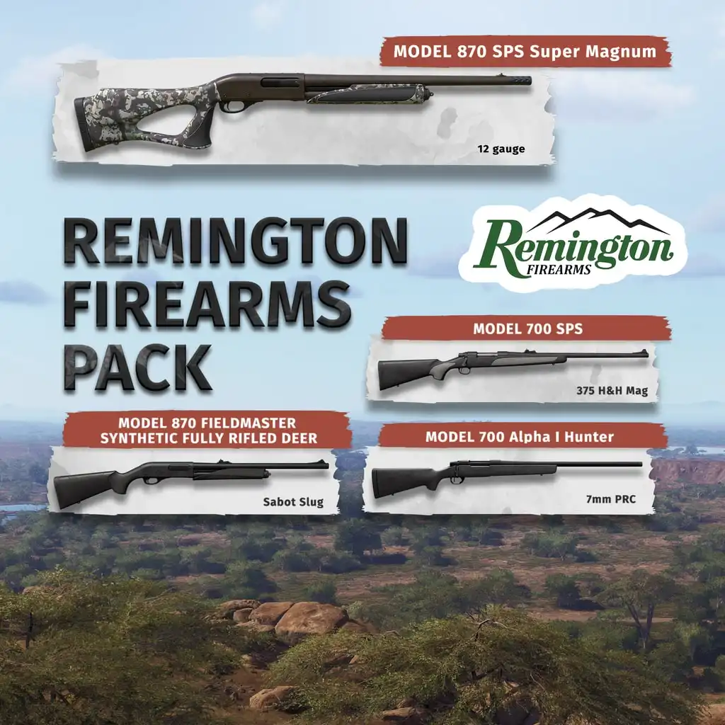 Way of the Hunter - Remington Firearms Pack — Way of the Hunter