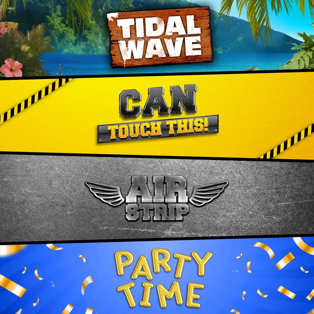 Tidal Wave DLC + Airstrip DLC +Can Touch This DLC + Party Time DLC Bundle — Gas Station Simulator