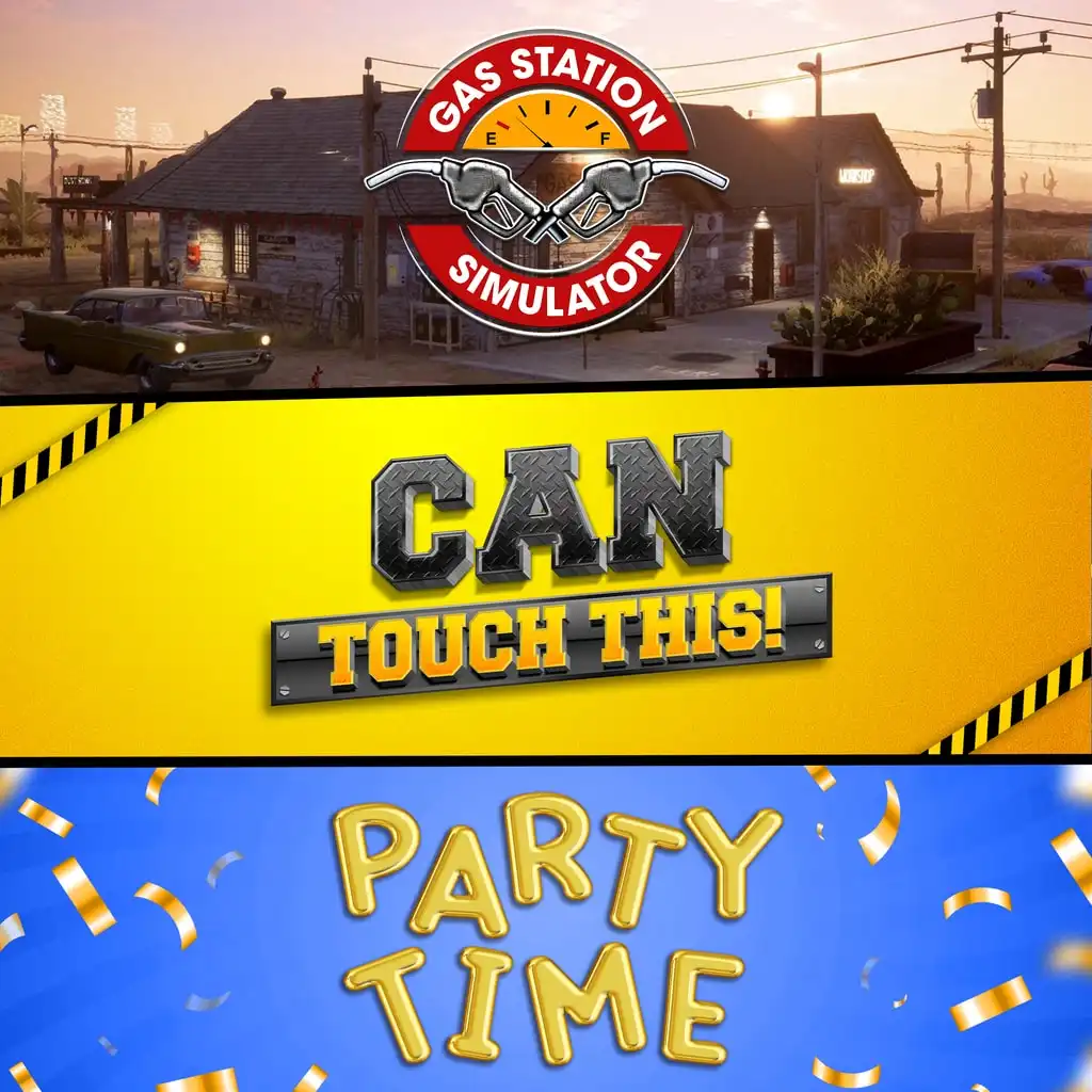 Gas Station Simulator, Can Touch This DLC and Party Time DLC Bundle — Gas Station Simulator
