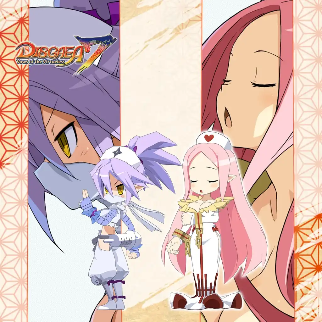 Disgaea 7: Vows of the Virtueless - Nurse Kunoichi & Cleric Costumes — Disgaea 7: Vows of the Virtueless