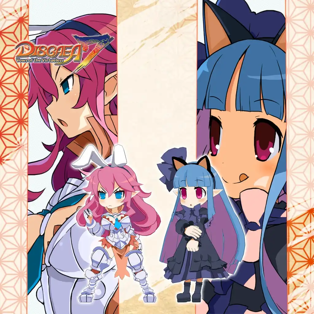Disgaea 7: Vows of the Virtueless - Animal Ear Armor Knight & Witch Costumes — Disgaea 7: Vows of the Virtueless