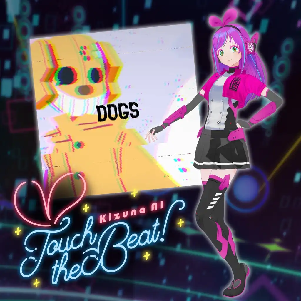 Kizuna AI - Touch the Beat! DLC Model (Costume) "#kzn" + Additional Song "DOGS ⌘HYNOME feat. #kzn" — Kizuna AI - Touch the Beat!