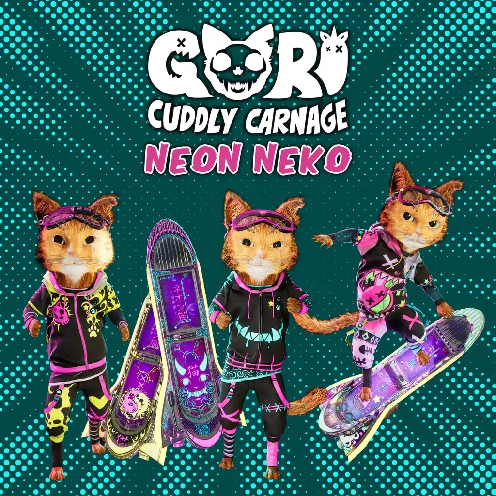 Gori: Cuddly Carnage - Neon Neko Skin Pack — Gori: Cuddly Carnage