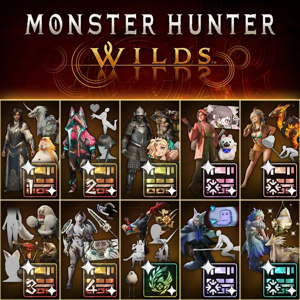 Monster Hunter Wilds Cosmetic DLC Collection — Monster Hunter Wilds