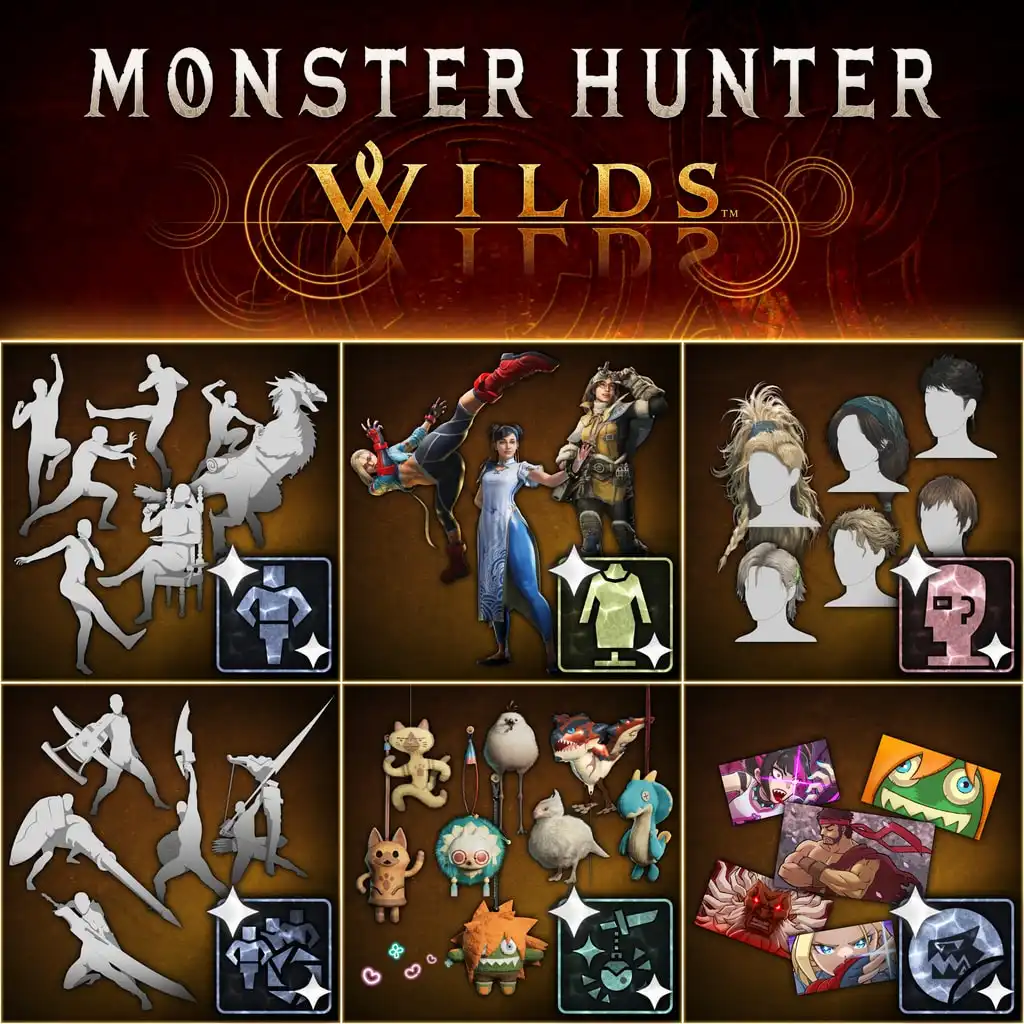 Monster Hunter Wilds Extras Cosmetic DLC Pack — Monster Hunter Wilds