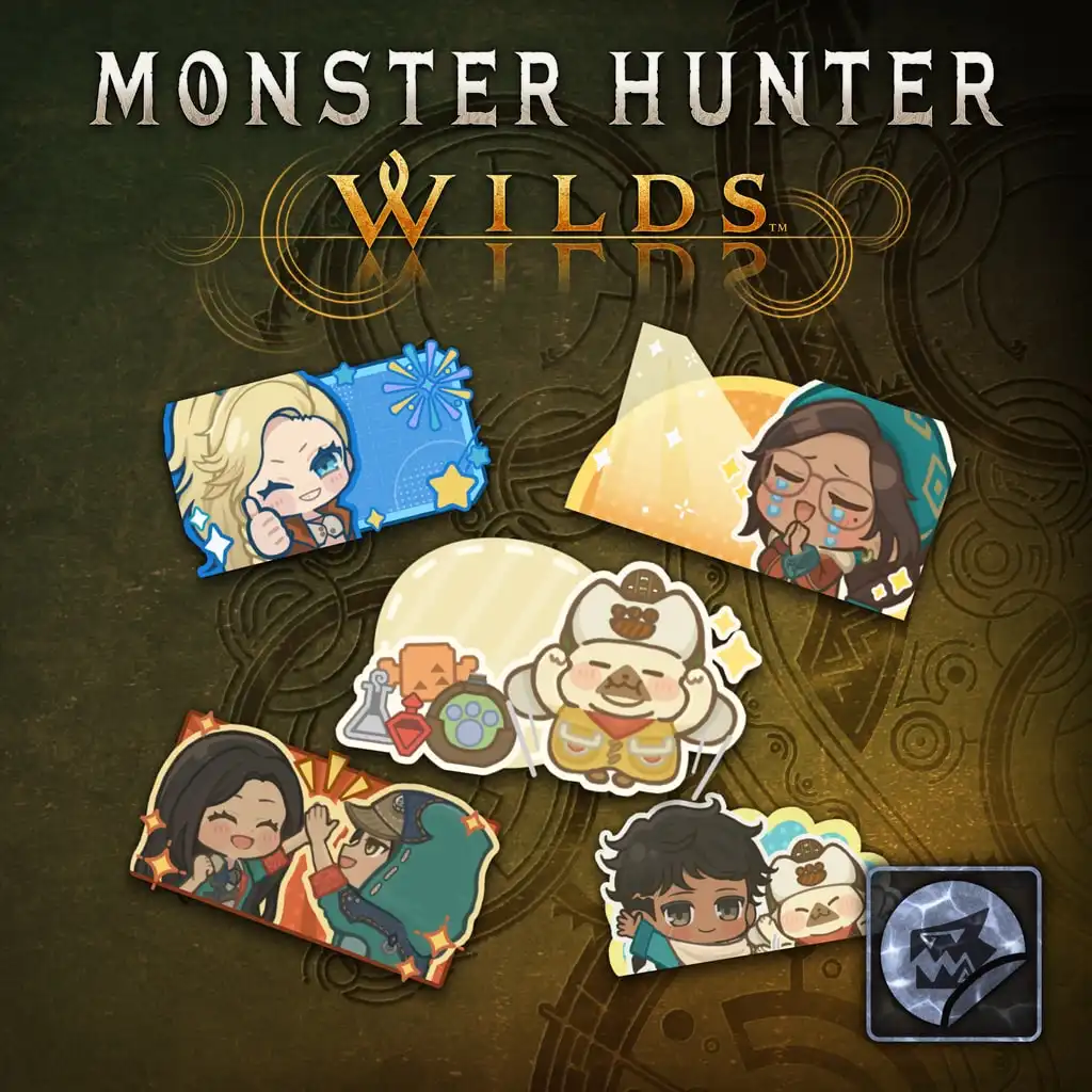 Monster Hunter Wilds - Sticker Set: Avis Unit Greetings — Monster Hunter Wilds