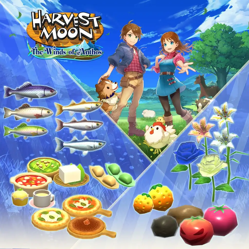 Harvest Moon: The Winds of Anthos - New Crops, Fish, and Recipes Pack — Harvest Moon: The Winds of Anthos