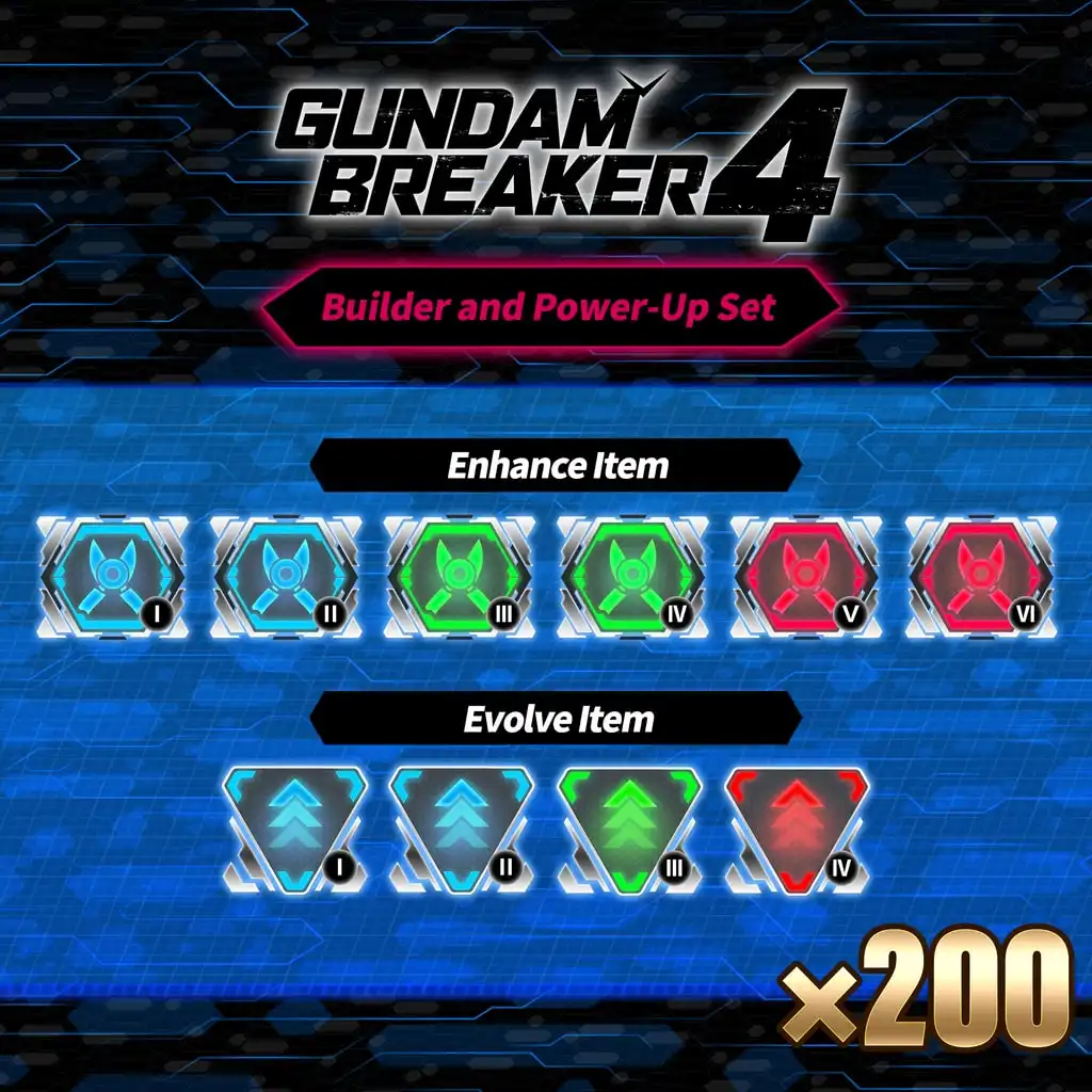 GUNDAM BREAKER 4 - Builder and Power-Up Set — GUNDAM BREAKER 4