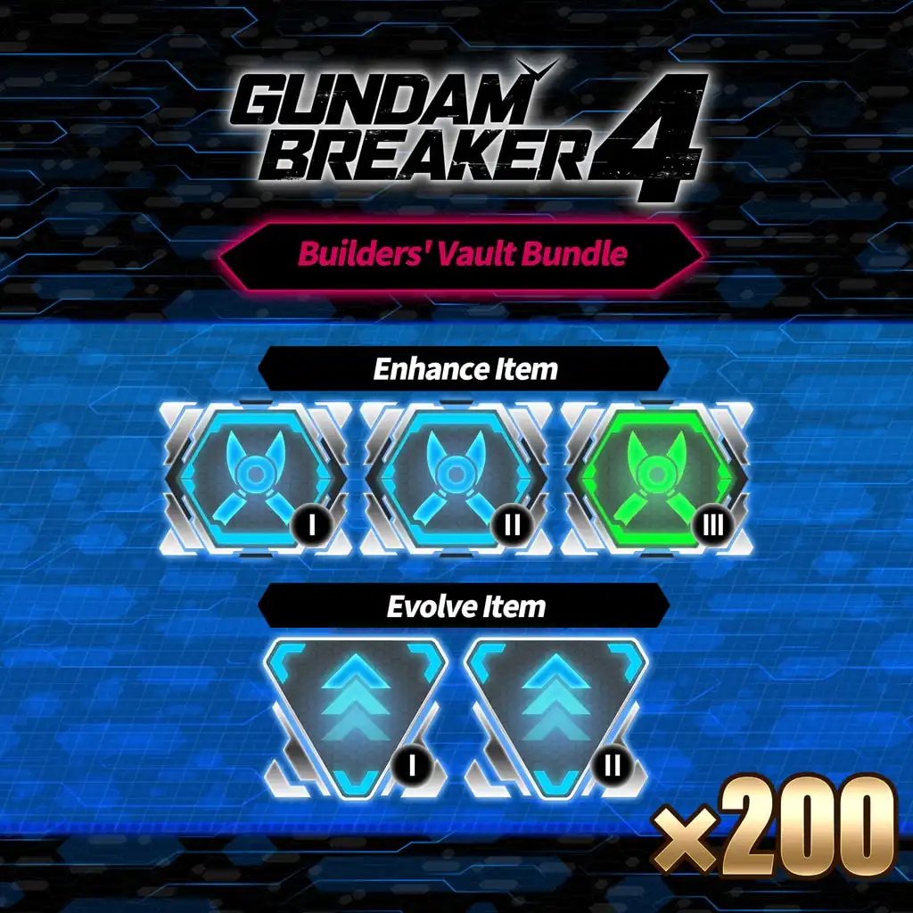 GUNDAM BREAKER 4 - Builders' Vault Bundle — GUNDAM BREAKER 4