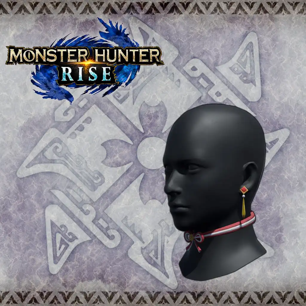 Monster Hunter Rise - "Bow Necklace" Hunter layered armor piece — Monster Hunter Rise