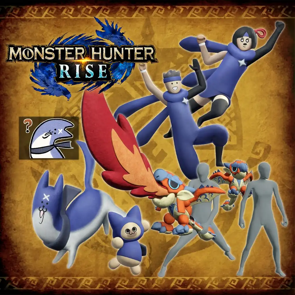 Monster Hunter Rise "Cute & Cuddly Collection" DLC Pack — Monster Hunter Rise