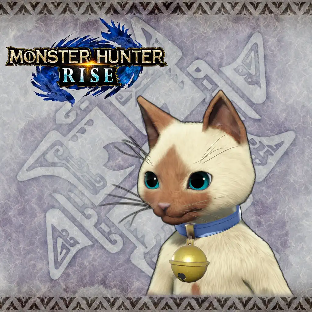 Monster Hunter Rise - "Bell Collar" Palico layered armor piece — Monster Hunter Rise