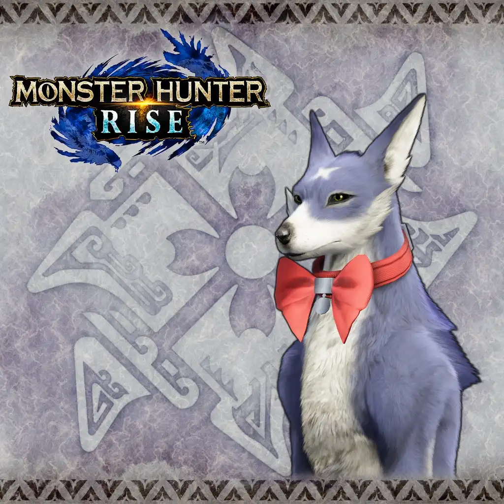 Monster Hunter Rise - "Bow Collar" Palamute layered armor piece — Monster Hunter Rise