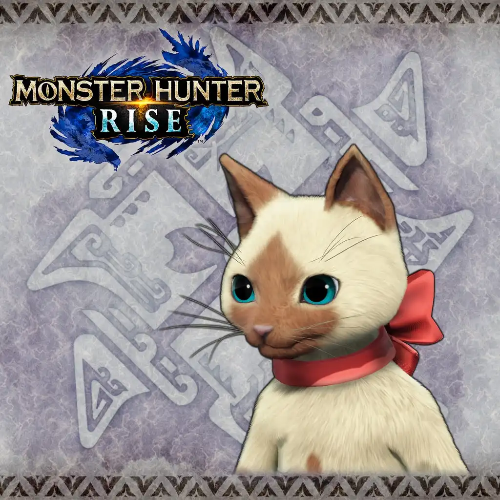 Monster Hunter Rise - "Bow Collar" Palico layered armor piece — Monster Hunter Rise