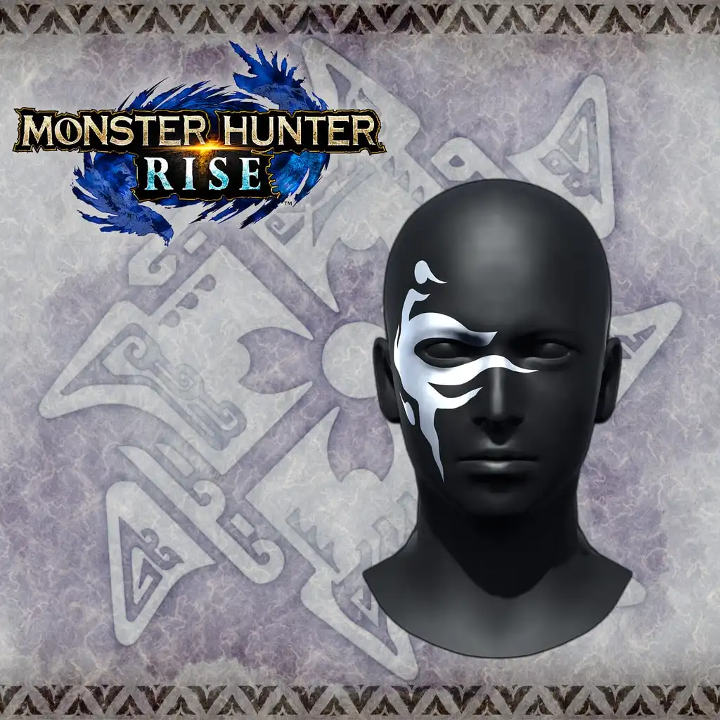 Monster Hunter Rise - "Cursed Flame" face paint — Monster Hunter Rise