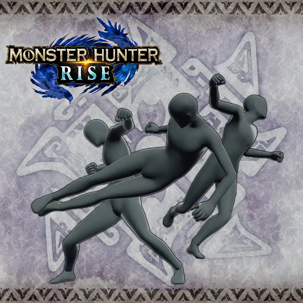 Monster Hunter Rise - "Attack" pose set — Monster Hunter Rise