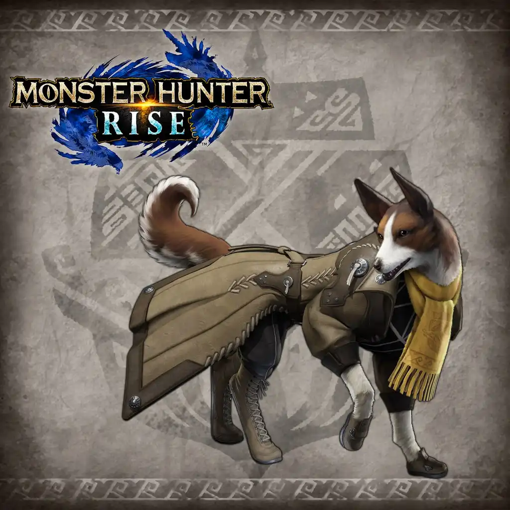 Monster Hunter Rise - "Canyne Fall" Palamute Layered Armor Set — Monster Hunter Rise