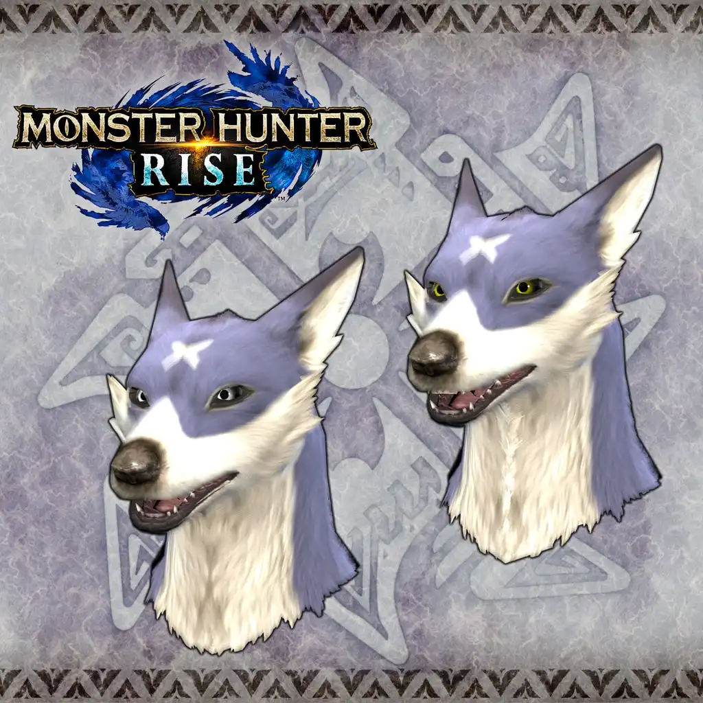 Monster Hunter Rise - "Canyne Mask" Hunter layered armor piece — Monster Hunter Rise