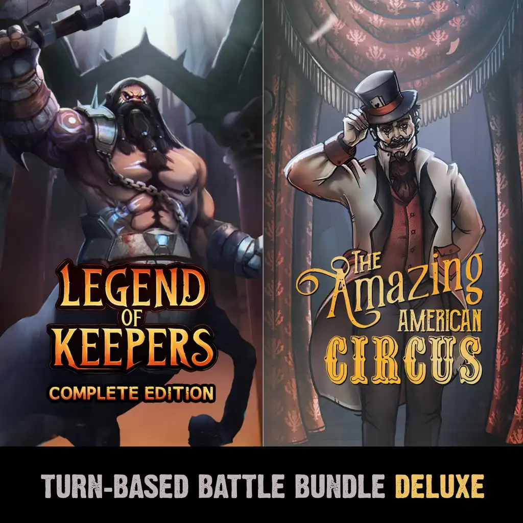 Turn-Based Battle Deluxe Bundle: The Amazing American Circus & Legend of Keepers — PS4/PS5 ფასი საქართველოში