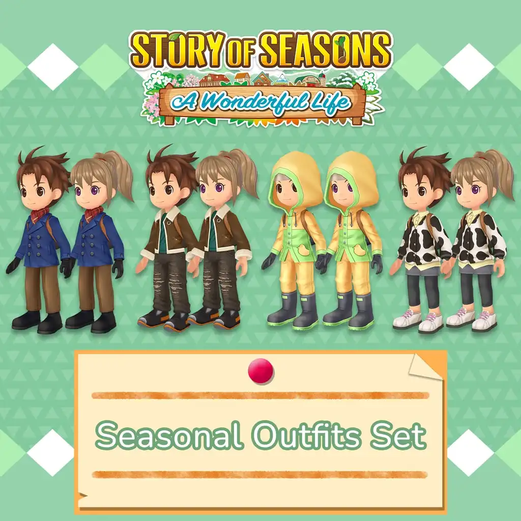 STORY OF SEASONS: A Wonderful Life - Seasonal Outfits Set — Story of Seasons : A Wonderful life
